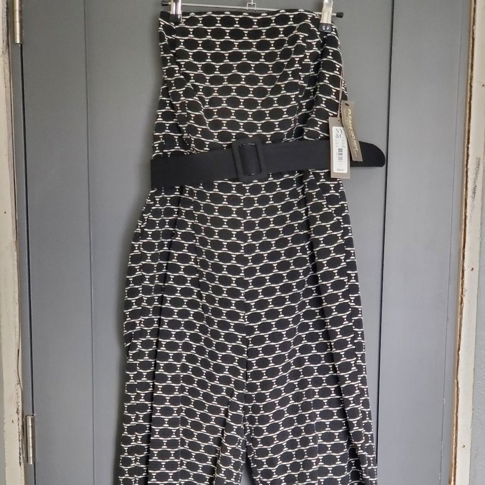 Strapless jumpsuit